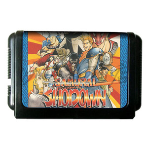 真侍魂世嘉游戏卡经典对战游戏md16位黑卡带世嘉卡世嘉机卡带