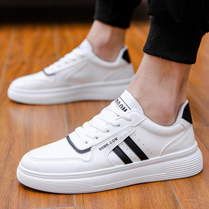 鞋子男板鞋夏季韩版潮流牛仔搭配西装的小白鞋男士休闲鞋百搭男鞋