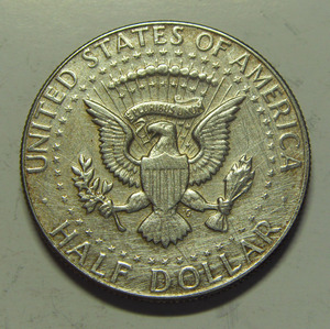 美国50美分银币