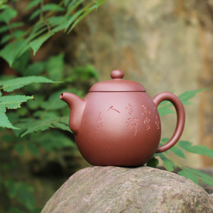 紫砂吴 宜兴紫砂壶   手工紫砂壶  陈旭凤原矿紫泥  龙蛋