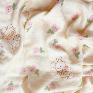 无荧光新生婴儿A类产房包单巾襁褓巾宝宝竹棉竹纤维包单浴巾盖巾