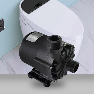 12v24v耐温直流洗澡机水泵家用电热水器燃气煤气无刷增压泵水陆泵