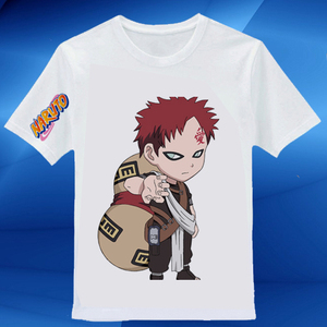 火影忍者我爱罗漩涡鸣人宇智波鼬卡卡西短袖t恤衣服有儿童装2人付款