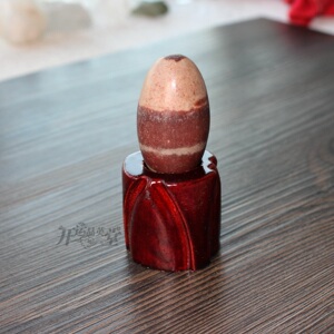 印度进口 纯天然湿婆林伽linga林珈石家庭美满夫妇和谐幸运石摆件