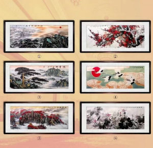 中华颂殿堂甄选国画刘知君刘海青书画字画山水装饰挂画幽燕金秋图