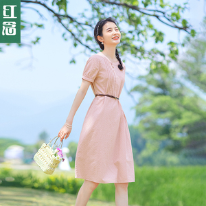 红念服饰旗舰店连衣裙