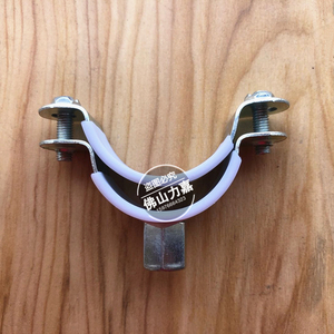 螺杆吊码膨胀吊码螺母管箍镀锌管卡包胶吊码dn20 25 32 40 50 65