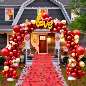 婚礼布置现场拱门