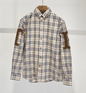 奢侈品代购淘宝意大利代购burberry巴宝莉专柜款女士格纹经典款衬衫1