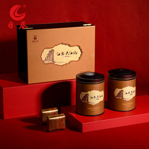 日春茶业 武夷大红袍茶叶【大红袍650】100g福建岩茶礼盒装乌龙茶