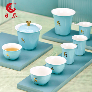 日春茶叶茶具套装【印象冬宫贵夫人茶具】铁观音岩茶红茶通用