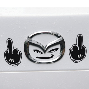 昂克赛拉车标贴纸