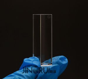 精瑞光学石英比色皿四通荧光JGS1熔融一体实验室耗材石英比色皿