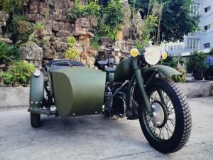 陵 HL250ZH-B _ 长江仿古750边三轮摩托车 海