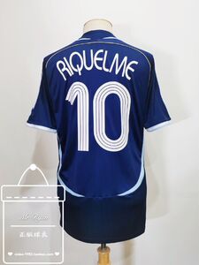 【2006 世界杯 06-08 阿根廷客场球衣 10号 里克尔梅/19号 梅西】