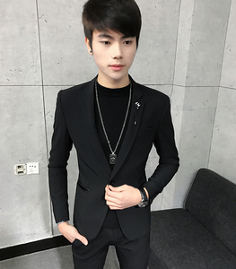 男士夜场男模西装