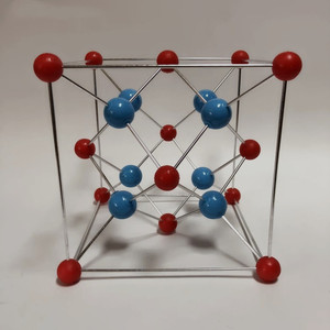 氟化钙结构模型 晶体晶胞 高中化学教学仪器