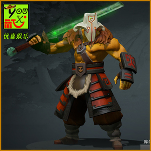 刀塔dota2 主宰 剑圣 jugg武器 绿剑 武器装备 库尔石像遗物之刃