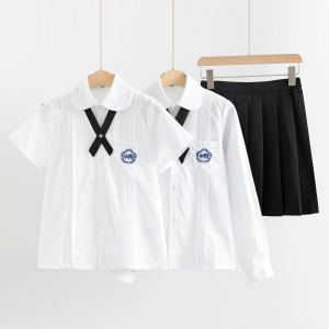 台湾附中校服套装白衬衫大合唱演出服高中学生学院风毕业季班服