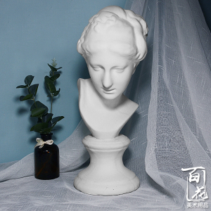 美杜莎石膏像女人物头像美术绘画素描静物雕塑像家居装饰摄影摆件