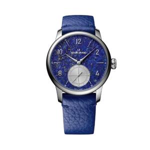 Louis Erard专柜全球购男式流行腕表休闲风 蓝色皮带星空表盘手表