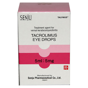 塔克司 他克莫司滴眼液 5ml:5mg*1瓶/盒春季角膜炎眼药水