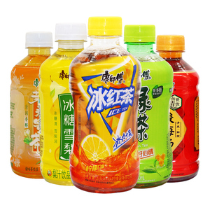 康师傅冰红茶 绿茶 冰糖雪梨 酸梅汤 330ml*12瓶整箱果味茶饮料