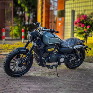 复古摩托车安吉拉华鹰美式重型机车v型双缸250国产哈雷整车可上牌