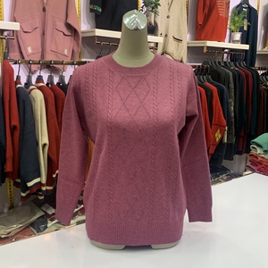 00就是谢多浪淘宝专柜正品双鹿羊毛衫男秋冬季2021新款套头鸡心领