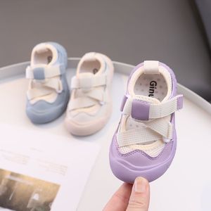 韩系宝宝半凉鞋春夏男女童包头沙滩鞋0一1-2岁婴儿软底学步鞋幼儿