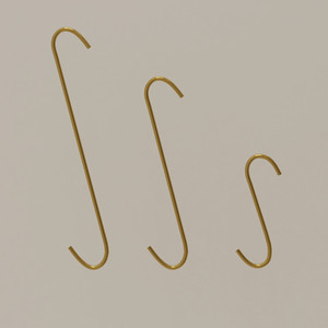 女装店服装店银色勾子s钩挂衣服衣架挂钩s型钩子加长衣钩裤勾s勾