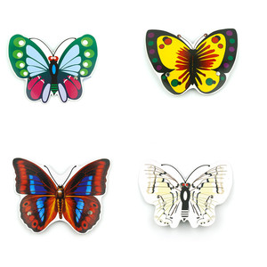 幼儿园纸质头饰儿童舞台表演面具花蝴蝶 黄蝴蝶课堂讲故事