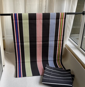 纯棉平织地毯地垫北欧简约客厅茶几毯卧室80*150厘米 可做沙发垫
