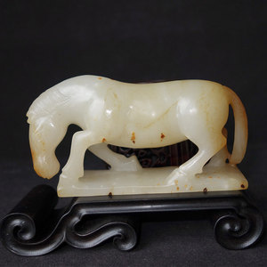 xy616110039850淘宝钧窑饮水思源马,省陶大师冉亚飞老师经典作品