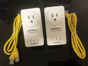真赫ZINWELL千兆有线电力猫家用组网高清电脑IPTV机顶盒监控