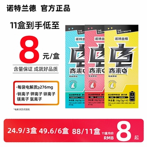 诺特兰德电解质运动饮料0卡运动含钠钙钾镁多种维生素C体育跑步