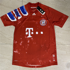 adidas 阿迪达斯 拜仁慕尼黑human race菲董联名款短袖球衣gj9088