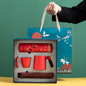 公司企业国潮商务礼品定制logo活动庆典高档送客户纪念品伴手礼物