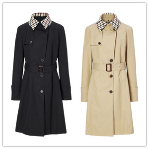 22秋季韩国专柜daks/达克斯女高端内胆可脱卸风衣wkco1d953黑米