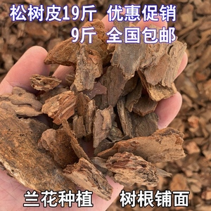 松树皮兰花专用土铁皮石斛种植月季绣球营养土多肉珍珠岩蛭石陶粒