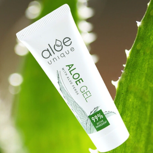 aloe unique南非开普敦芦荟胶膏99%纯度aloe gel抗痘去印