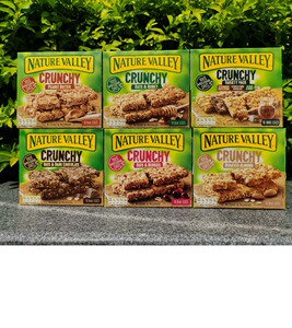 Nature Valley 100%Whole Grain Crunchy Oats天然山谷香脆燕麦棒