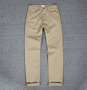 卡其色裤子水洗棉
