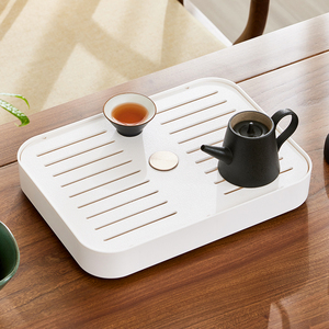 塑料茶盘托盘长方形家用简约