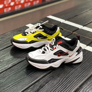 nike/耐克 m2k tekno 黑红复古休闲运动跑步鞋老爹鞋 av4789 104