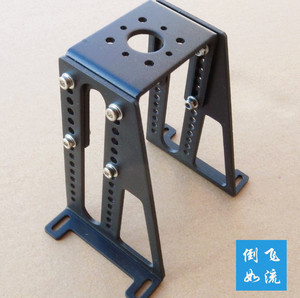 可调电机座 可移动电机支架 铝合金金属航模飞机马达座 油改电动