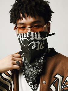 1807嘻哈hiphop美式街头潮流超轻无框木质镜腿钛合金眼镜架