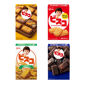 日本进口 固力果乳酸菌黄油味/经典原味/烤巧克力味 夹心饼干