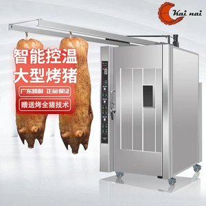 凯耐烤猪炉商用大型燃气烤全猪脆皮炉全自动电热广式烧腊烧猪炉