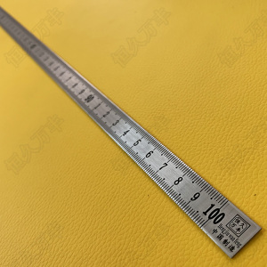 1米正序钢尺标准不锈钢直尺窄尺机械标尺钢板尺15x1直销恒久万丰